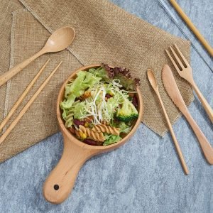 Zero-Waste Reusable Bamboo Cutlery Set – Lightweight Travel Kit
